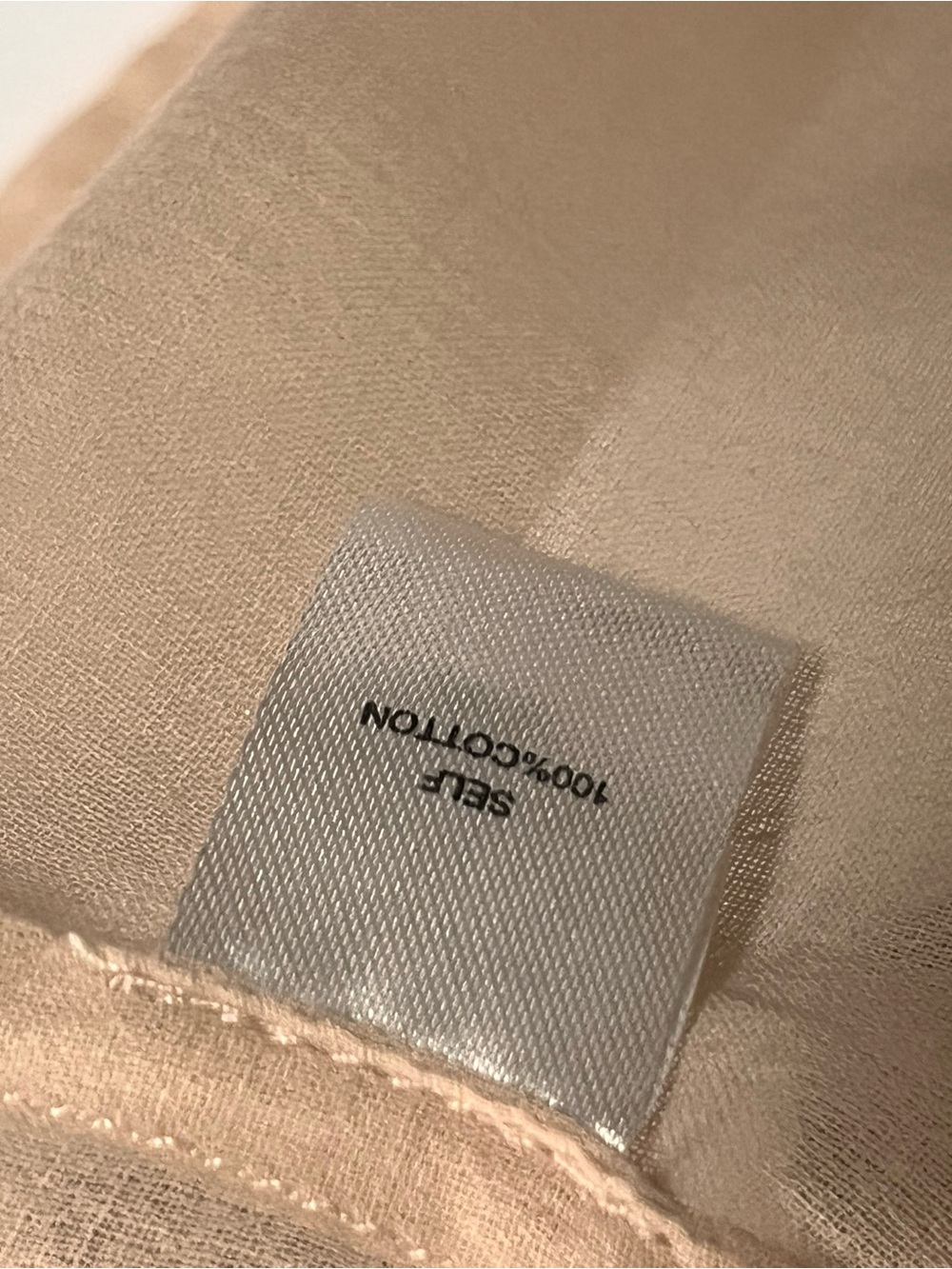 HTF Morgan Lane Cotton Gauge Self Pajama PJ SET In Blush Sz M Loungewear Cruise - Picture 14 of 14